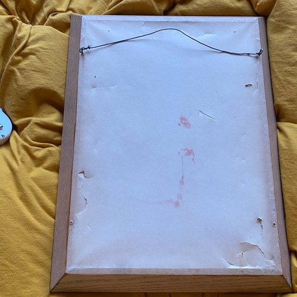 1960s MCM Print of a Girl - Picture 8 of 9